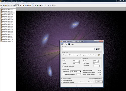 Dialogov okno pro vpoet obrzku