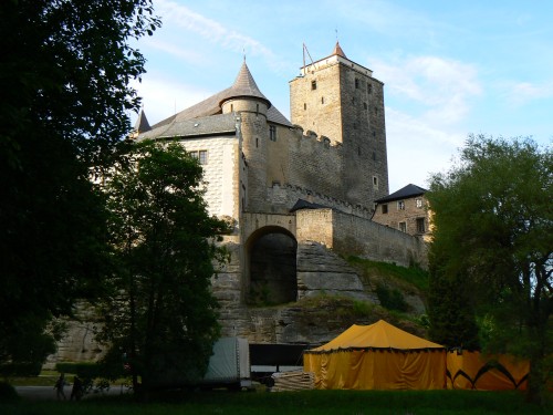 Zpad slunce na Kosti