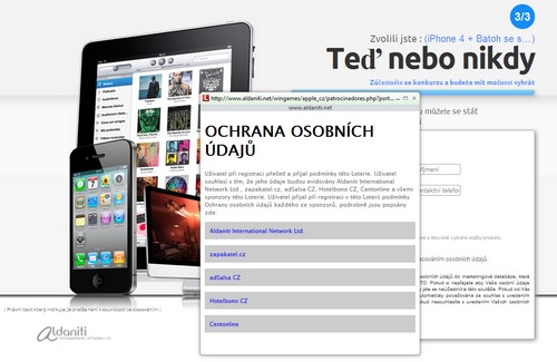 Pt spolenost, kterm poskytujeme sv daje