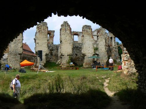 Pohled z jedn z mstnost na renesann palc