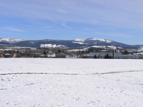 Vhled z Liho kopce na ernou horu