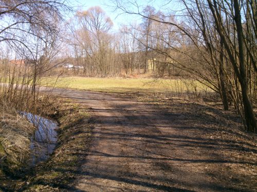 Voda v pkop na konci dol Principlku