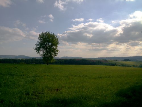 Vhled z poho nad kunickm ndram