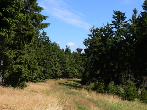 Bhmerwaldaussichtturm na Ebene