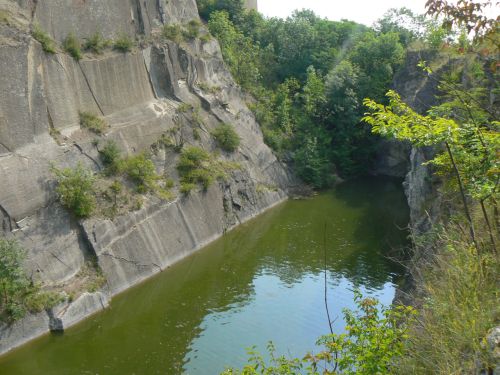 Zatopen lom v Prokopskm dol