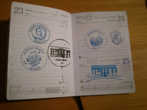 Raztka z vletu do Dtenic a do Kince a okol