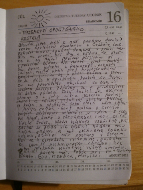 Zatek povdky Tajemstv oputnho kostela