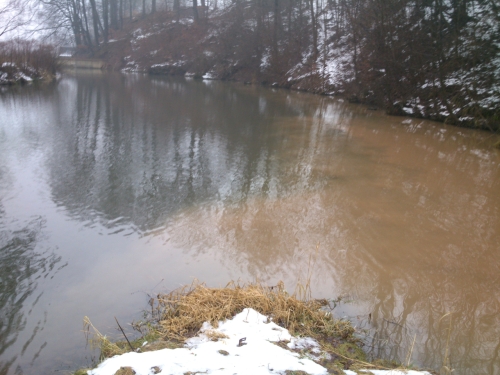 Soutok vod Labe a Principlku