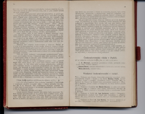 Dokonen povdn o T. G. Masarykovi