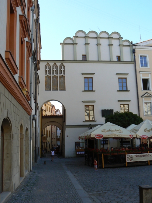 Prampouchov ulika na nmst v Pardubicich