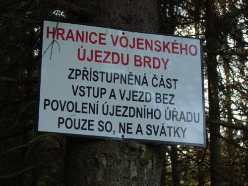 Vojensk prostor Brdy bude pstupn bez omezen