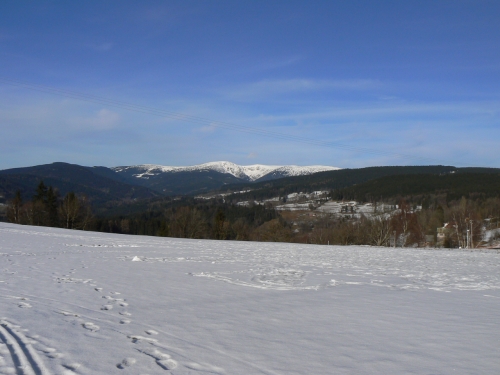 Vhled z Benecka na Kotel