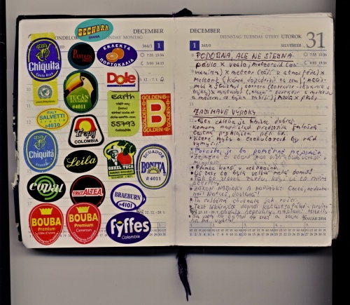 Samolepky a vroky v diku