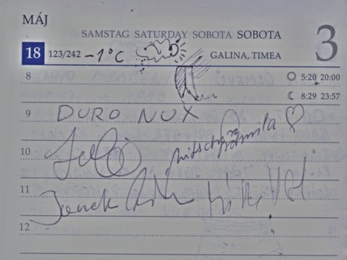 podpisy skupiny Duro Nux