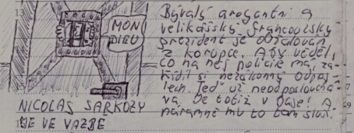 Bval francouzsk prezident byl v base. Nanetst se francouzsk vznice ukzaly znan drav a on byl venku dve, ne bys ekl platek.