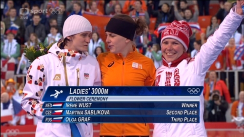 Martina Sblkov stbrn v zvodu na 300 metr.