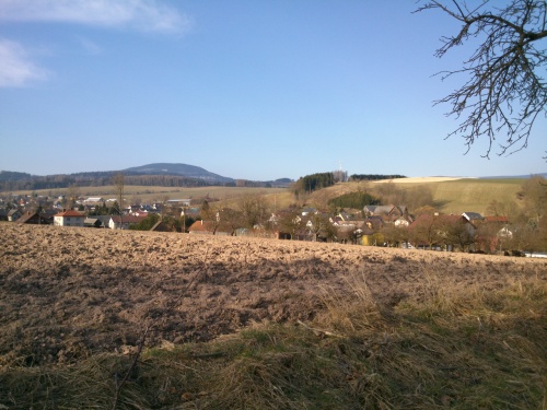 Vhled z Trhovice na Horn Brannou