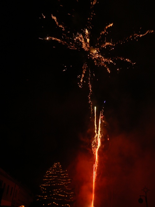 Ohostroj po rozsvcen vnonho stromeku