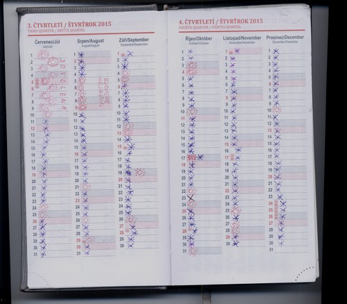 astn, obyejn a neastn dny v 2. pololet roku 2015