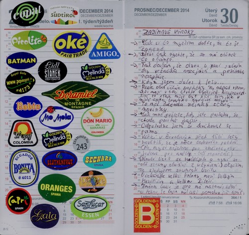 Samolepky a vroky v mm diku