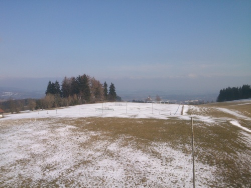 Hit na vrcholu kopce