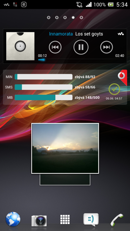 Mobil mi hraje psniku Los set goyts