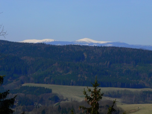Luční hora, Studniční hora a Sněžka