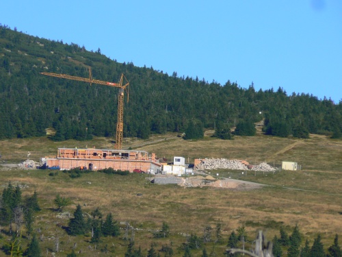 Stavba nov Petrovy boudy