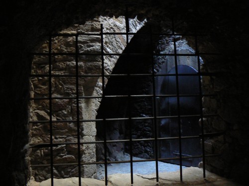 Ponur Salla tortur na hrad Czocha