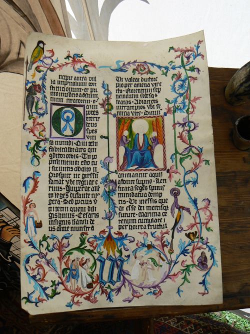 ڞasn vrn replika strnky z historick knihy