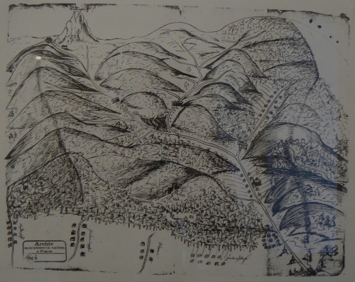 Nejstar rukopisn mapa Krkono