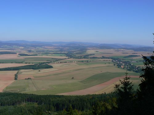 Vhled z Koruny na Sov hory