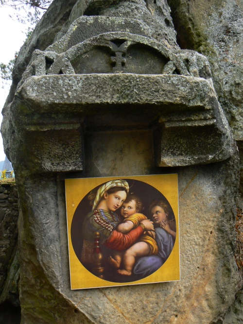 Obrázek Panny Marie s Ježíškem a svatým Janem