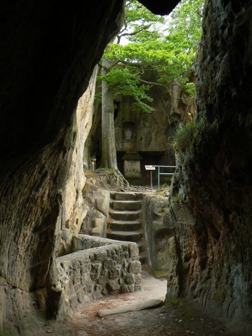 Pohled z Ringulfovy jeskyně
