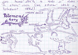 Moje mapka Polomench hor