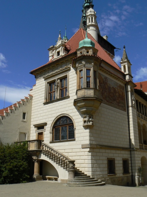 Ndvo zmku v Prhonicch