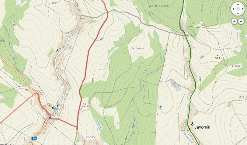 Kudy vedla zruen znaka v okol Rudnku