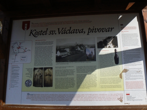 Historie kostela a pivovaru v Rudníku