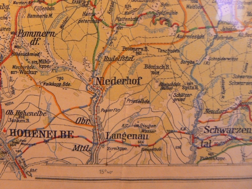Star mapa z 30. let 20. stolet