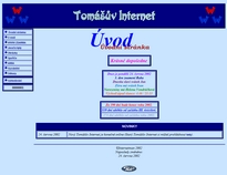Takhle piblin vypadal Tomv Internet v den svho sputn