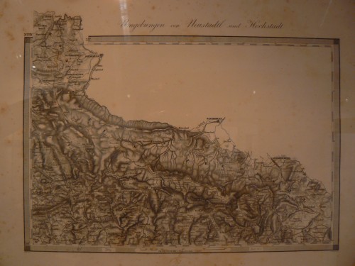 Vojensk mapa Jizerskch hor a zpadnch Krkono