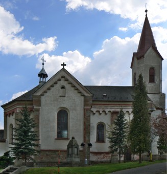 Kostel v Doln Brann
