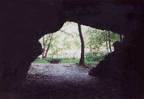 Pohled z jeskyn